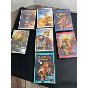 Superbook Explorer Volume 1,2,4  and other DVD'S. 7 DVDS